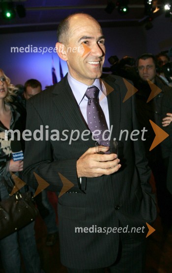 Janez Janša, predsednik Vlade Republike SlovenijePredsedniški sprejem za novinarje