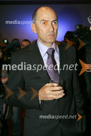 Janez Janša, predsednik Vlade Republike SlovenijePredsedniški sprejem za novinarje
