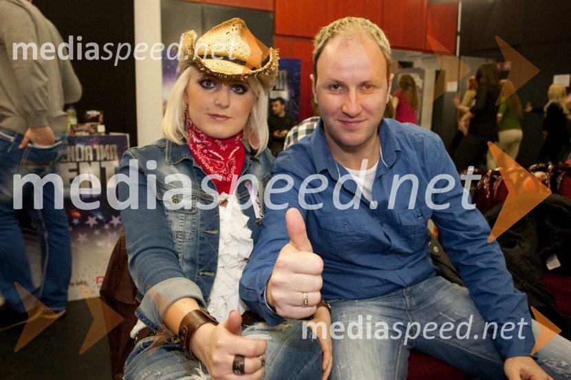 Jasmina Buč; Boštjan SmolnikarSlovenija ima talent, četrta avdicija