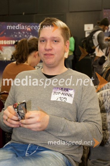 Miha ZobavnikSlovenija ima talent, četrta avdicija