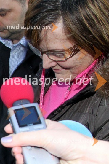 Hilda Tovšak, direktorica podjetja Vegrad d.d.Hilda Tovšak privedena k preiskovalnemu sodniku in pridržana