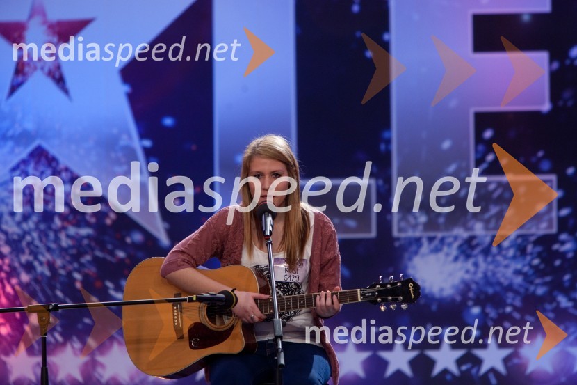 Sanja KosiSlovenija ima talent, četrta avdicija