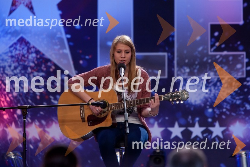 Sanja KosiSlovenija ima talent, četrta avdicija