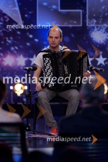 Mitja JeršičSlovenija ima talent, četrta avdicija