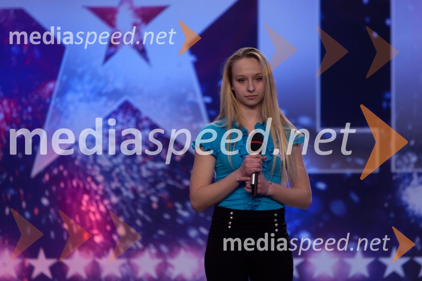 Viktorija HajdukSlovenija ima talent, četrta avdicija