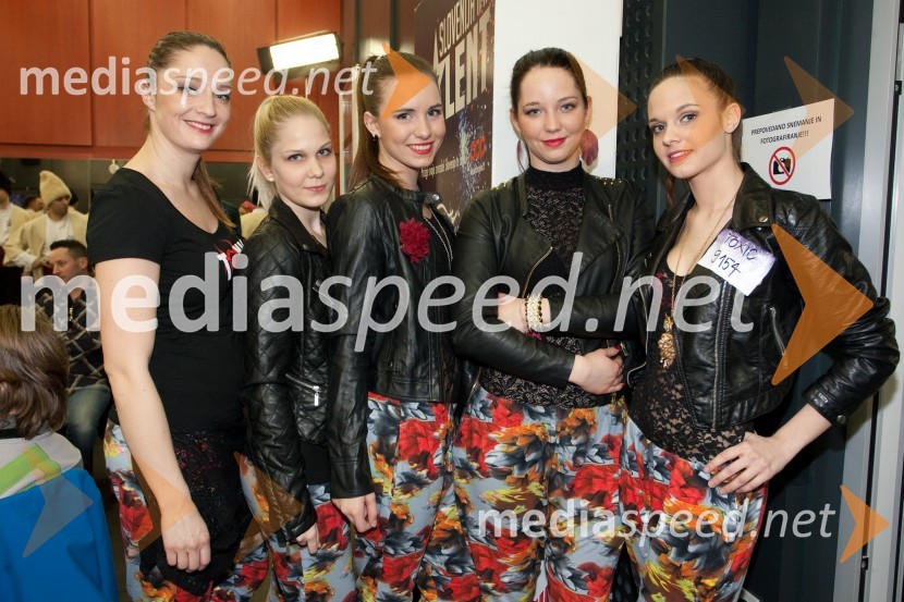 Špela Mandelc; Maruša Ficko; Nina Iličič; Tajda Kavčič; Lea MarkeljSlovenija ima talent, četrta avdicija