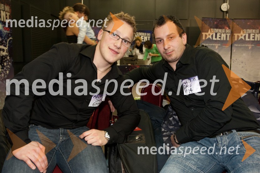 Andrej Munda; Danijel VukovičSlovenija ima talent, četrta avdicija