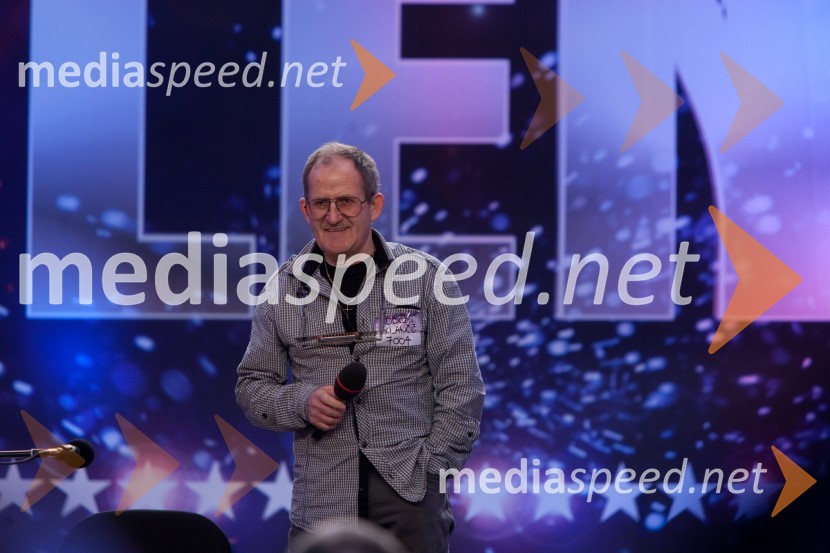 Robert KlančičSlovenija ima talent, četrta avdicija