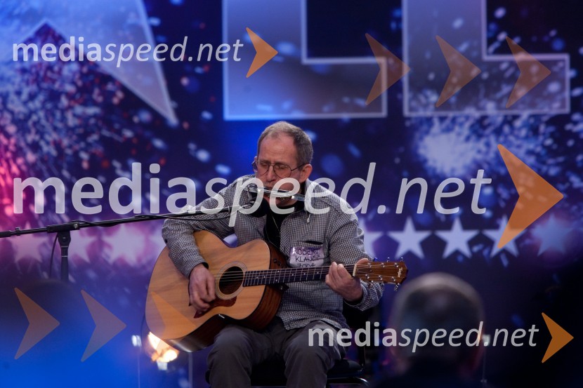 Robert KlančičSlovenija ima talent, četrta avdicija