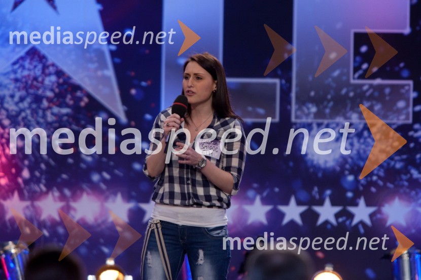 Nastja ŠmigocSlovenija ima talent, četrta avdicija