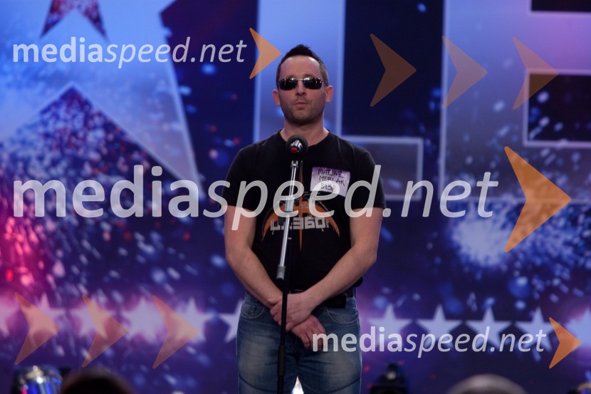 Matjaž MerlakSlovenija ima talent, četrta avdicija