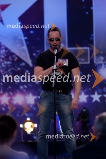 Matjaž MerlakSlovenija ima talent, četrta avdicija