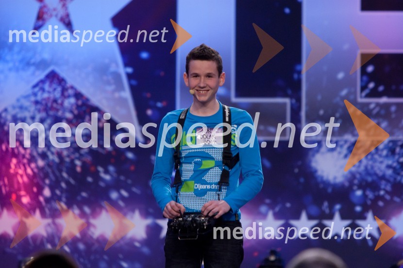 Nik OblakSlovenija ima talent, četrta avdicija