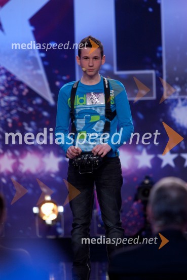 Nik OblakSlovenija ima talent, četrta avdicija