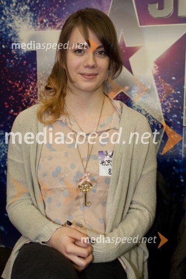 Nastasja Horvat PetrikSlovenija ima talent, peta avdicija