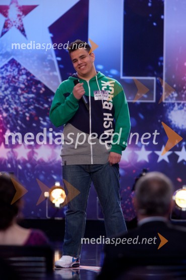 Salem Begič AhmetagičSlovenija ima talent, peta avdicija