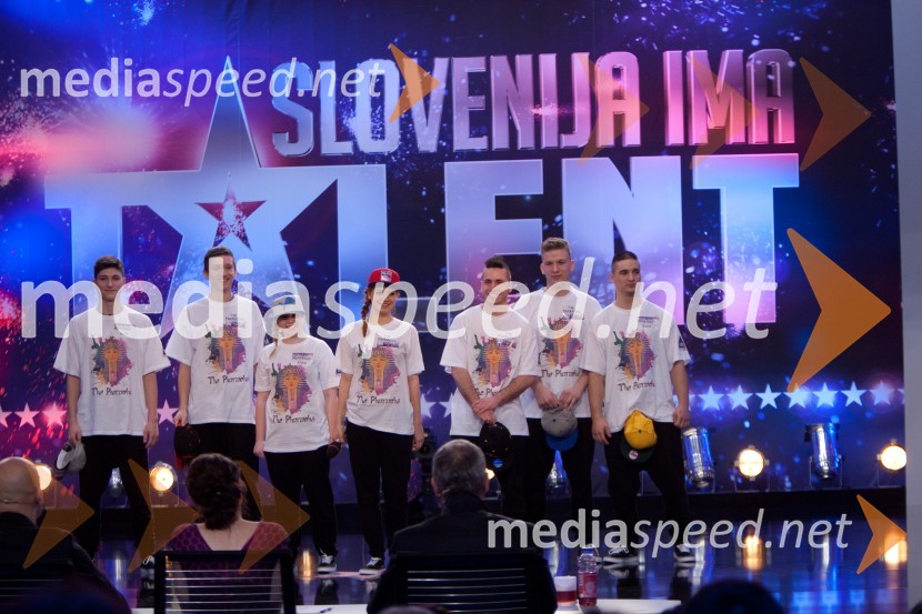 The PharaohsSlovenija ima talent, peta avdicija