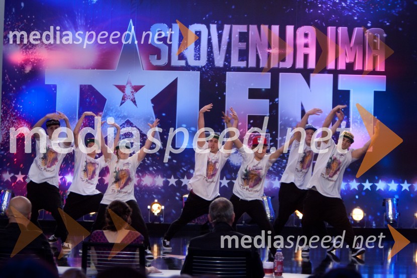 The PharaohsSlovenija ima talent, peta avdicija
