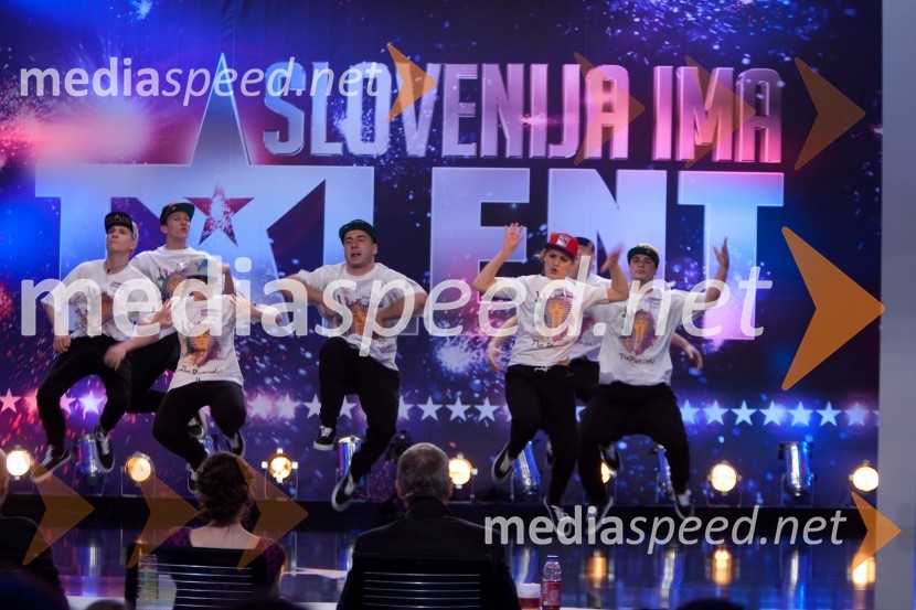 The PharaohsSlovenija ima talent, peta avdicija