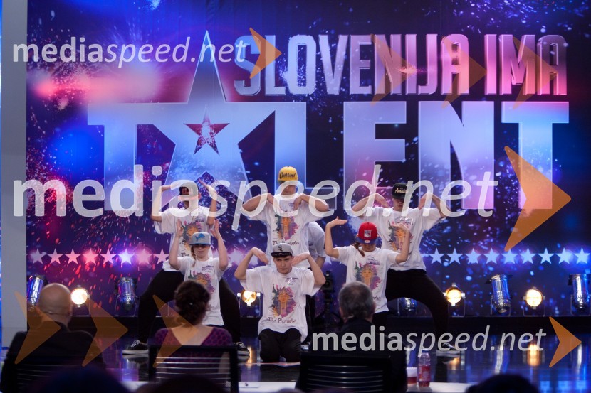 The PharaohsSlovenija ima talent, peta avdicija