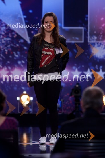 Dolores BlažonSlovenija ima talent, peta avdicija