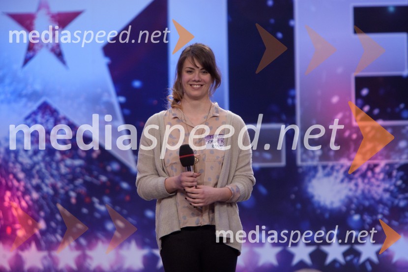 Nastasja Horvat PetrikSlovenija ima talent, peta avdicija