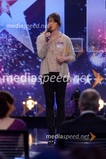 Nastasja Horvat PetrikSlovenija ima talent, peta avdicija