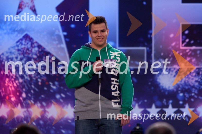 Salem Begič AhmetagičSlovenija ima talent, peta avdicija
