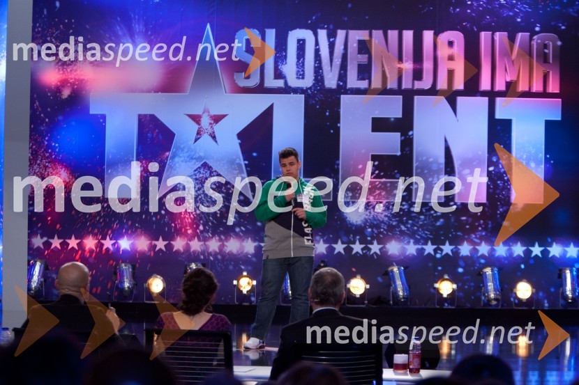 Salem Begič AhmetagičSlovenija ima talent, peta avdicija