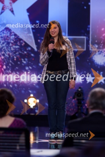 Dominika KalinSlovenija ima talent, peta avdicija