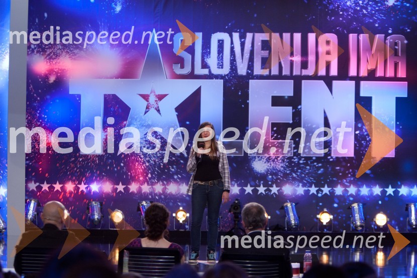 Dominika KalinSlovenija ima talent, peta avdicija