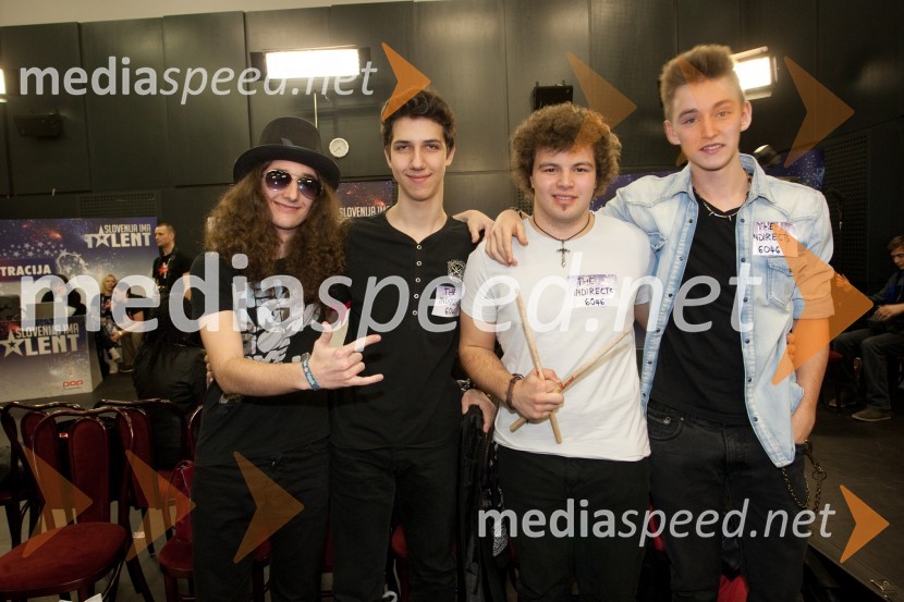 The IndirectsSlovenija ima talent, peta avdicija