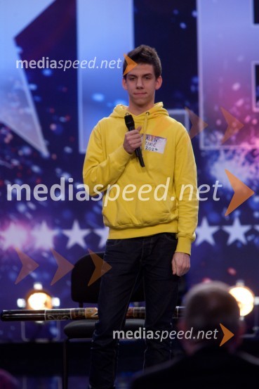 Alen RivičSlovenija ima talent, peta avdicija