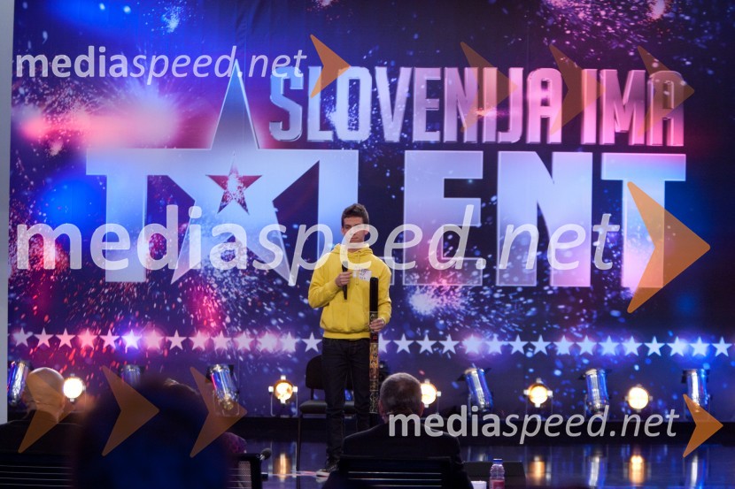 Alen RivičSlovenija ima talent, peta avdicija