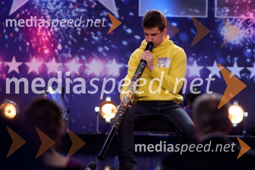 Alen RivičSlovenija ima talent, peta avdicija