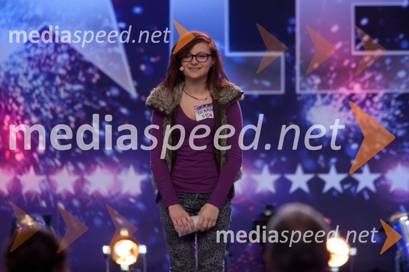 Darja SebancSlovenija ima talent, peta avdicija