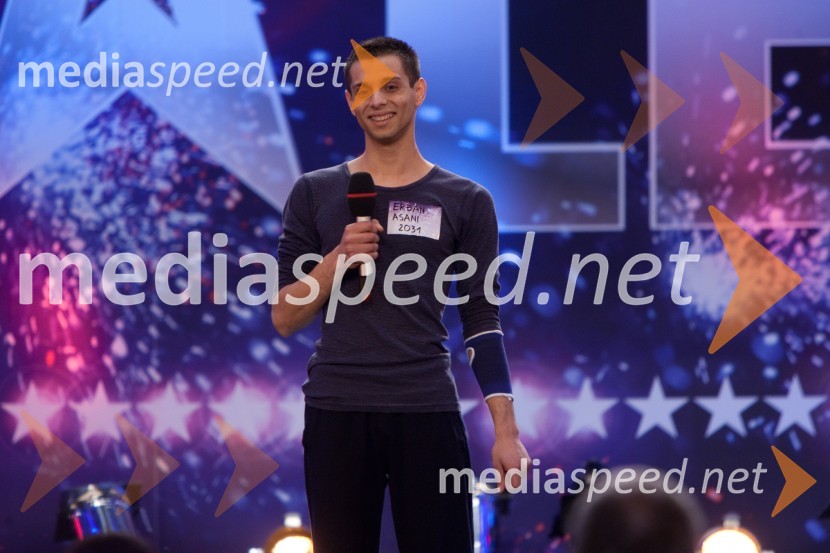 Erđan AsaniSlovenija ima talent, peta avdicija