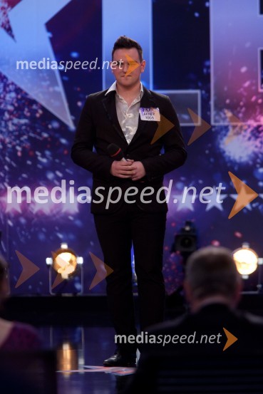 Žiga LaknerSlovenija ima talent, peta avdicija