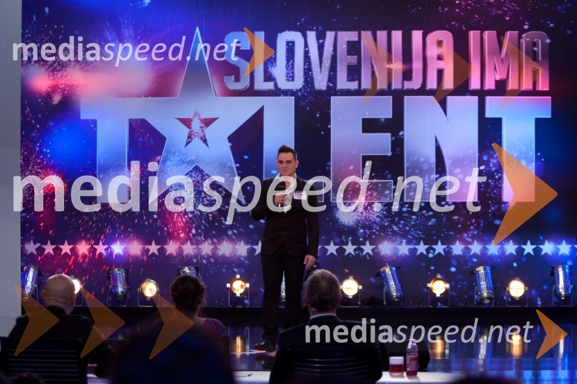 Žiga LaknerSlovenija ima talent, peta avdicija
