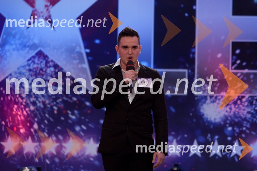 Žiga LaknerSlovenija ima talent, peta avdicija