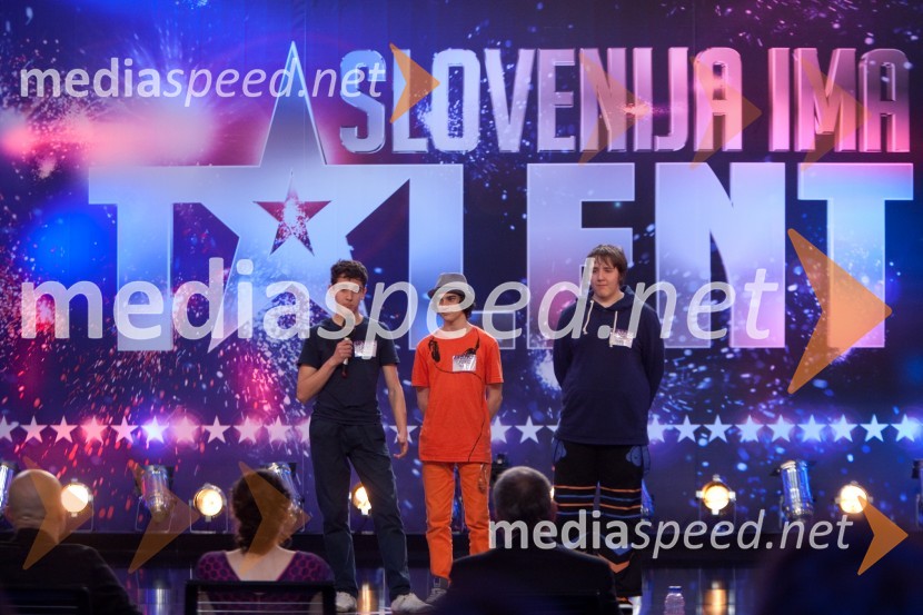 Andrej Ploj; Matej Baša; Erik MiklavčičSlovenija ima talent, peta avdicija