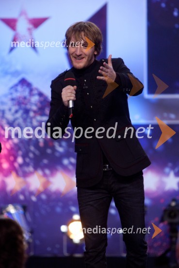 Matej Puc, voditeljSlovenija ima talent, peta avdicija