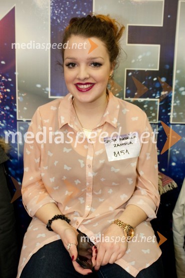 Nastja Isabella ZahourSlovenija ima talent, šesta avdicija