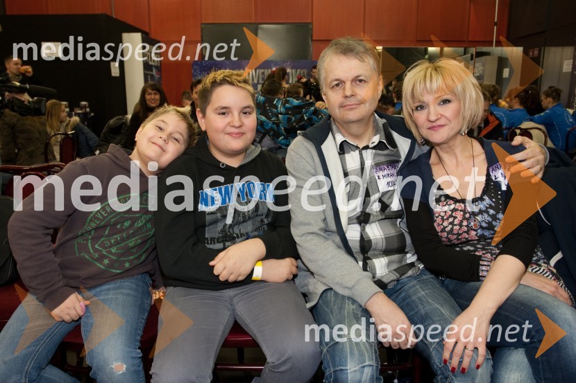 Gal Juvan; Jure Juvan; Miran Juvan; Anastazija JuvanSlovenija ima talent, šesta avdicija