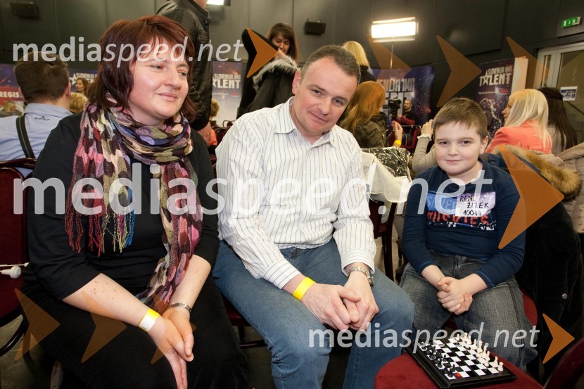 Ivanka Žižek; Stanko Žižek; Rene ŽižekSlovenija ima talent, šesta avdicija