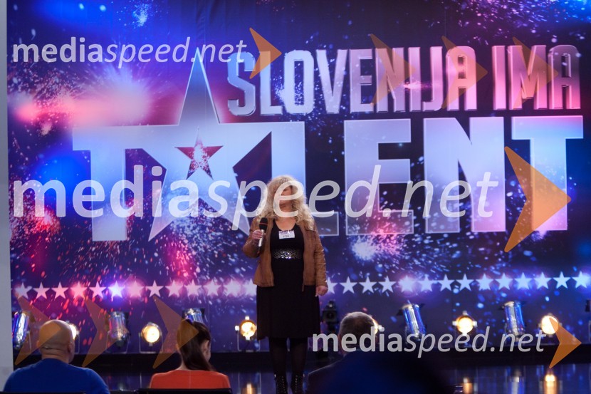 Ljubica ŠedivySlovenija ima talent, šesta avdicija