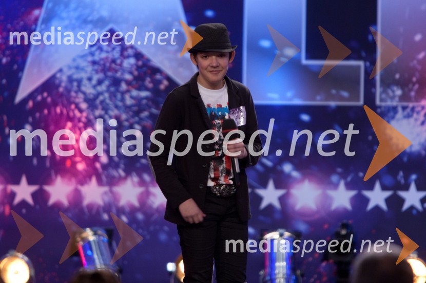 Gregor RepnikSlovenija ima talent, šesta avdicija