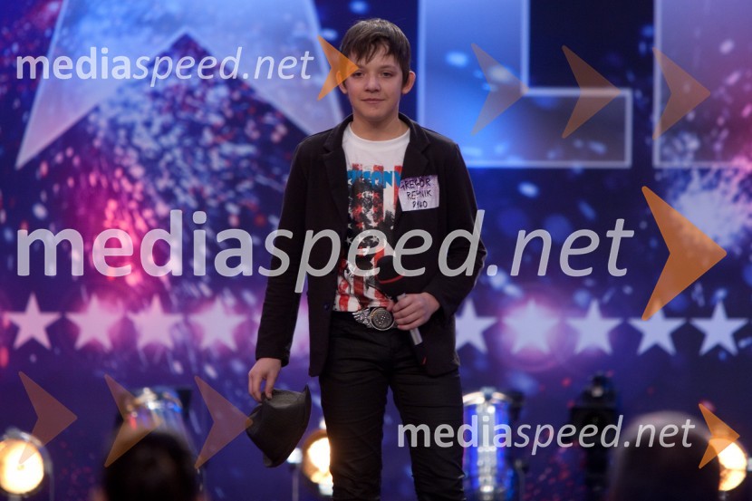 Gregor RepnikSlovenija ima talent, šesta avdicija