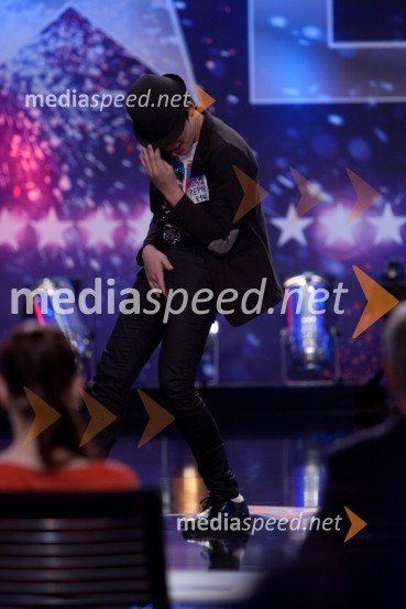 Gregor RepnikSlovenija ima talent, šesta avdicija