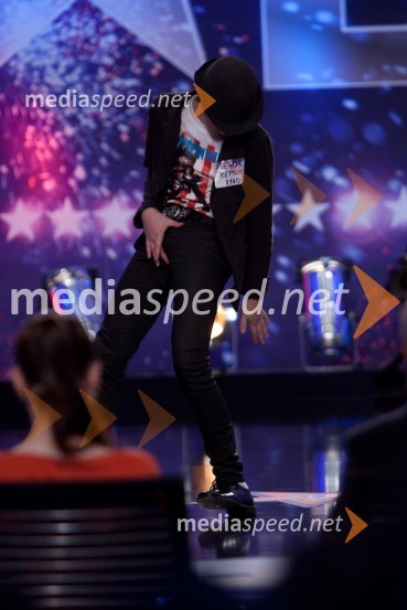 Gregor RepnikSlovenija ima talent, šesta avdicija